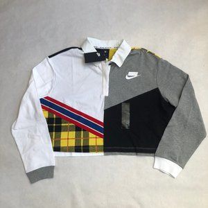 Nike Streetwear Crop Top Polo Shirt